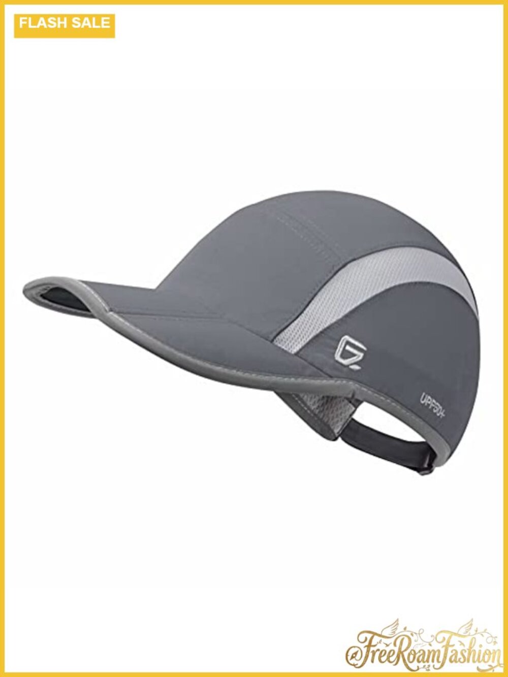 Reflective Folding Outdoor Hat Unstructured UPF 50+ Sun Protection Sport Cap